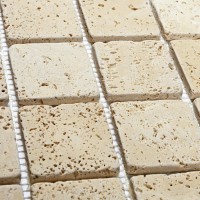 Мозаика 31x31 7мм Organic 7*48*48 бежевый Bonaparte Мозаика 31x31 7мм Organic 7*48*48 бежевый Bonaparte