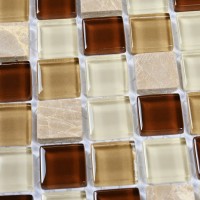 Мозаика 30x30 4мм Scarlett 4*15*15 бежевый Bonaparte