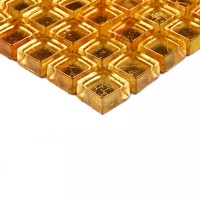 Мозаика 30x30 8мм Classik gold 15*15 золотой Bonaparte Мозаика 30x30 8мм Classik gold 15*15 золотой Bonaparte