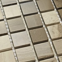 Мозаика 31x31 4мм Kansas-15 4*15*15 серый Bonaparte