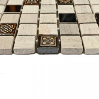 Плитка 31x31 7мм Milan-2 серый Bonaparte