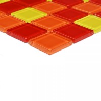 Мозаика 30x30 4мм Fruit mix 4*25*25 желтый Bonaparte