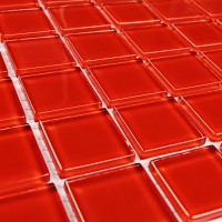 Мозаика 30x30 4мм Red glass 4*25*25 красный Bonaparte Мозаика 30x30 4мм Red glass 4*25*25 красный Bonaparte