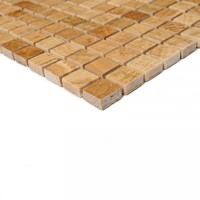 Мозаика 31x31 7мм Siena-15 7*15*15 коричневый Bonaparte