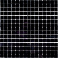 Мозаика 33x33 4мм Black light 4*20*20 черный Bonaparte