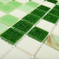 Мозаика 33x33 4мм Grass 4*20*20 белый Bonaparte