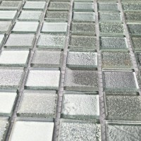 Мозаика 30x30 4мм Shine Silver 4*25*25 серый Bonaparte Мозаика 30x30 4мм Shine Silver 4*25*25 серый Bonaparte