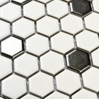 Мозаика 30x26 6мм Babylon Silver матовая 6*23*26 белый Bonaparte