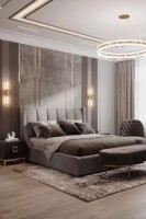 Стеновая панель 280x108 Cemento Light carbon матовая connect QY250407M Bonaparte