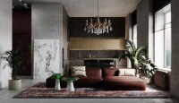 Плитка 120x60 Ground Grey rect. матовая HCB12052 Bonaparte