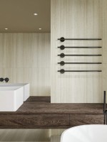 Плитка 120x60 Line Travertine beige матовая relief S8 Bonaparte