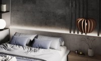 Стеновая панель 280x108 Cemento Dark carbon матовая connect QY260512R Bonaparte Стеновая панель 280x108 Cemento Dark carbon матовая connect QY260512R Bonaparte
