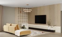 Стеновая панель 280x108 Sherwood nut carbon матовая connect QY260605M Bonaparte