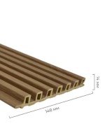 Стеновая панель 280x14 Rich sherwood nut QY260512M Bonaparte Стеновая панель 280x14 Rich sherwood nut QY260512M Bonaparte