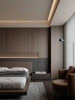 Стеновая панель 280x108 Borneo Brown carbon матовая connect Bonaparte