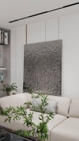 Стеновая панель 280x110 Relief silver Bonaparte Стеновая панель 280x110 Relief silver Bonaparte