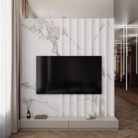 Стеновая панель 280x108 Calacatta Gold матовая A connect 04/24 Bonaparte