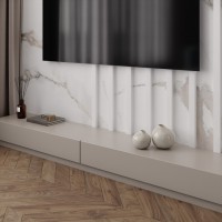 Стеновая панель 280x108 Calacatta Gold матовая C connect 04/24 Bonaparte