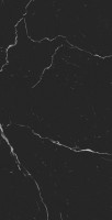 Керамогранит 120x60 9мм Black Marquina матовая черный Seratonia