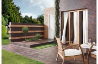 Плитка капинос 33x33 Семир темно-красный матовая Ceramika Paradyz