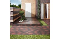 Плитка клинкер 30x30 Семир темно-красная матовая Ceramika Paradyz