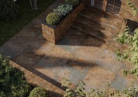 Плитка клинкер 6x40 Ардис Раст структурная матовая Ceramika Paradyz