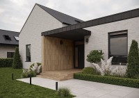 Плитка фасадная 6x40 Карризо Вуд Полоска Микс структурная матовая Ceramika Paradyz