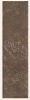 Плитка фасадная 6x24 Иларио коричневая матовая Ceramika Paradyz