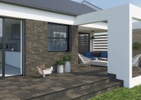 Плитка капинос 32x32 Скандиано коричневая матовая Ceramika Paradyz