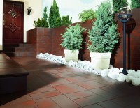 Плитка фасадная 6x24 Cloud Rosa elewacja матовая Ceramika Paradyz