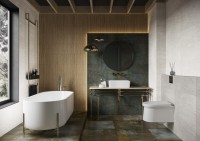 Плитка настенная 75x25 Molto Rust Rekt Mat Decor матовая Ceramika Paradyz