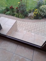 Плитка ступень 29x29 Ilario Beige Stopnica Prosta матовая Ceramika Paradyz