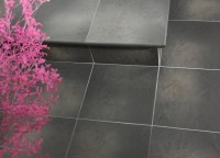 Плитка ступень 30x30 Семир графит В1а матовая Ceramika Paradyz
