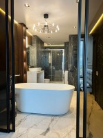 Плитка настенная 59x119 Маркина золотой матовая Cerrad