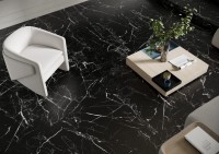 Плитка настенная 59x119 Мармо Марокко черный матовая Cerrad