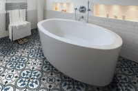 Плитка напольная 25x25 Барселона Бланко/белый 1 матовая Keros