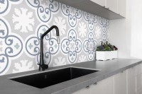 Плитка напольная 25x25 Барселона Бланко/белый 1 матовая Keros