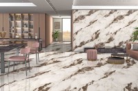 Плитка настенная 160x80 Кавион бежевый зеркальный блеск структурная Realistik Плитка настенная 160x80 Кавион бежевый зеркальный блеск структурная Realistik
