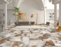 Плитка настенная 120x60 Аджмер золотой полированный полированная Realistik