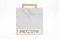 Плитка напольная 60x60 Антик белый полированный глянцевая Realistik