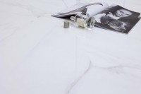 Плитка напольная 60x60 Антик белый полированный глянцевая Realistik