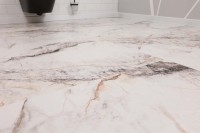 Плитка настенная 120x60 Клео белый структурный карвинг структурная Realistik