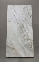 Плитка настенная 120x60 Бонзано кремовый объемный карвинг матовая Realistik