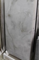 Плитка настенная 120x60 Мистери серый полированный полированная Realistik