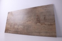 Плитка настенная 120x60 Хэмтон бежевый матовый карвинг матовая Realistik