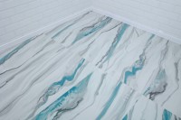 Плитка настенная 120x60 Эмилиана Аква полированный глянцевая Realistik