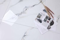 Плитка настенная 120x60 Индио Статуарио полированный глянцевая Realistik