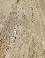 Плитка настенная 120x60 Джульетт Травертино коричневый объемный карвинг лаппатированная Realistik