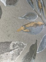 Плитка настенная 120x60 Люкс Стоун Декор 2 жемчужный стойкий к загрязнениям сатинированная Realistik