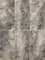 Плитка настенная 120x60 Доха полированный серебряный карвинг полированная Realistik